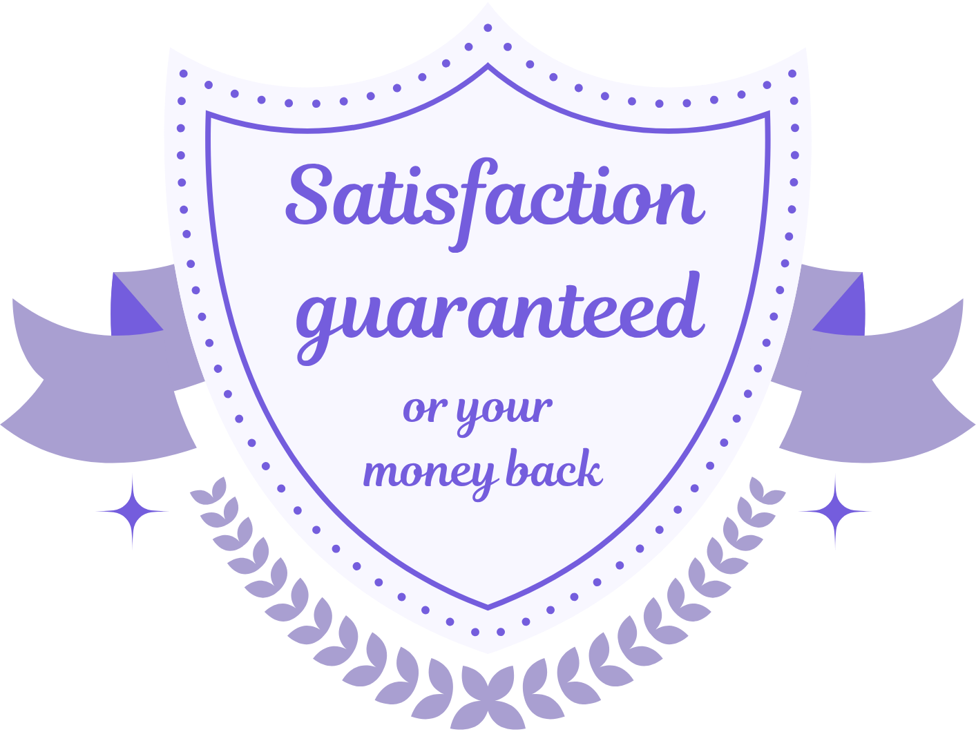 Satisfaction guarantee